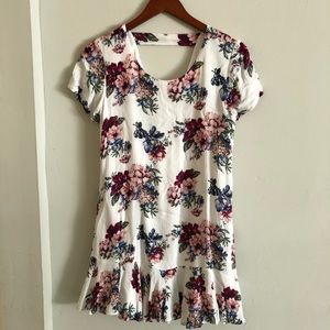 Blue Rain women’s small floral dress